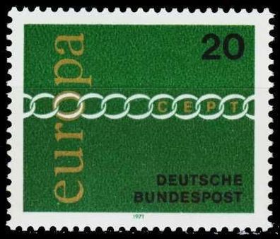 BRD BUND 1971 Nr 675 postfrisch S5B8BFE