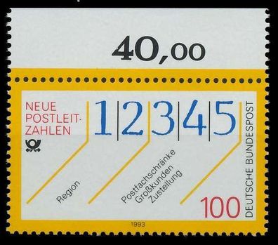 BRD 1993 Nr 1659 postfrisch ORA X7FD00E
