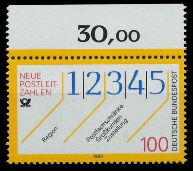 BRD 1993 Nr 1659 postfrisch ORA X7FD012