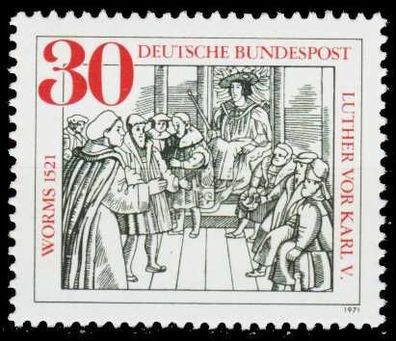 BRD 1971 Nr 669 postfrisch S5C09AA