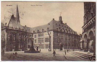 02127 Feldpost Ak Bremen Neues Rathaus 1915