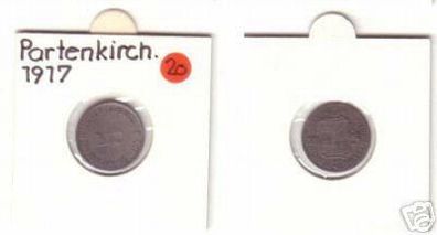 5 Pfennig Münze Notgeld Marktgemeinde Partenkirchen1917