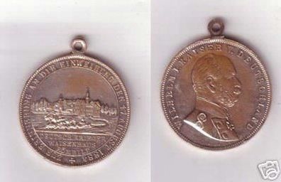 seltene Medaille Einweihung Waisenhaus Römhild 1884