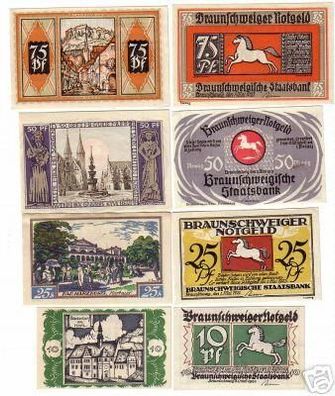 29 Banknoten Notgeld Braunschweigische Staatsbank 1921