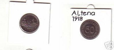 50 Pfennig Münze Notgeld Handelskammer Altena 1918