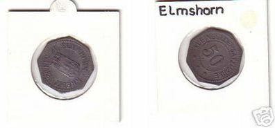 50 Pfennig Münze Notgeld Kreditverein zu Elmshorn 1920