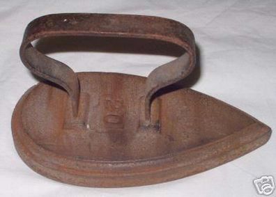 antikes schweres Bügeleisen 2,5 kg, vor 1900
