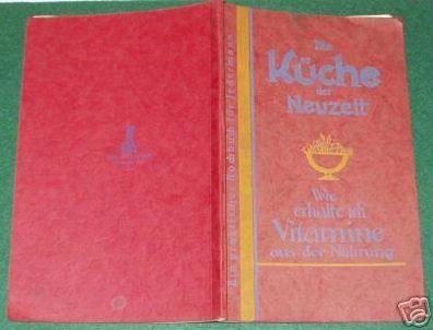 praktisches Kochbuch "Küche der Neuzeit" um 1927