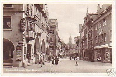 09752 Ak Lindau (Bodensee) Maximilianstrasse um 1940