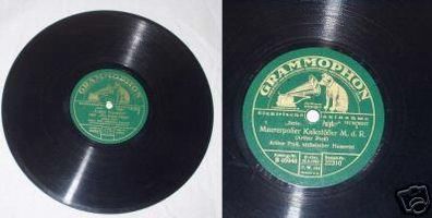 Schellack Platte Grammophon Humor Arthur Preil (B)