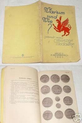 Buch "Warum und wie sammelt man Münzen/ Medaillen?" 1926