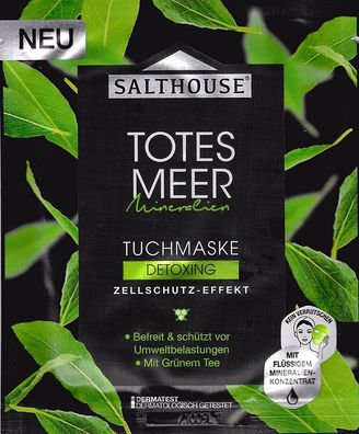 Salthouse Totes Meer Tuchmaske Detoxing, 1 St