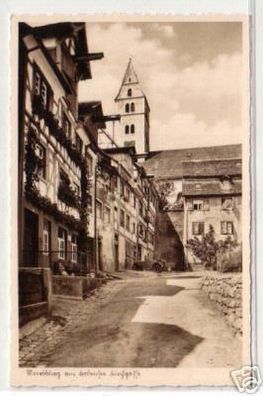 05435 Ak Meersburg am Bodensee Kirchgasse um 1940