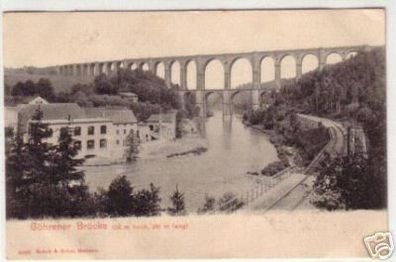 09452 Ak Göhrener Brücke um 1900