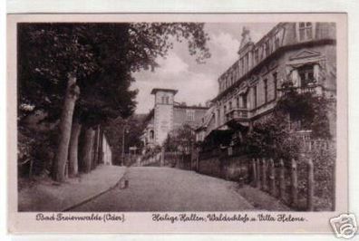 09247 Ak Bad Freienwalde Oder Villa Helene um 1940