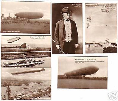 04986/6 Ak Luftschiff Zeppelin, Parseval um 1915