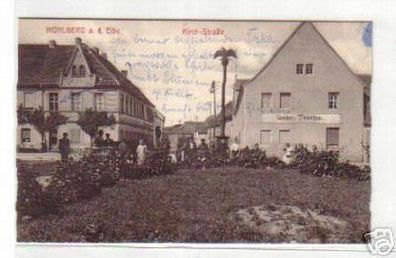 07021 Ak Mühlberg a.d. Elbe Kirchstraße 1914