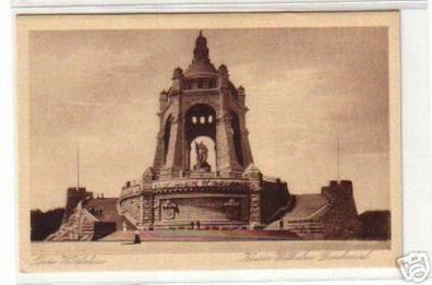 07720 Ak Porta Westfalica Kaiser Wilhelm Denkmal 1925