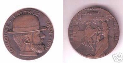 seltene Kupfer Medaille Toulouse Lautrec 1864-1901