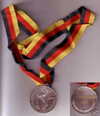 seltene Medaille Geflügelzüchter DDR Meisterschaft 1980