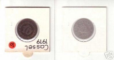 seltene Münze 10 Pfennig Notgeld Stadt Cassel 1919