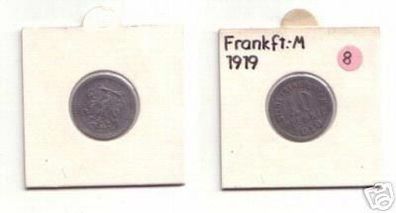 seltene Münze Notgeld Stadt Frankfurt am Main 1919
