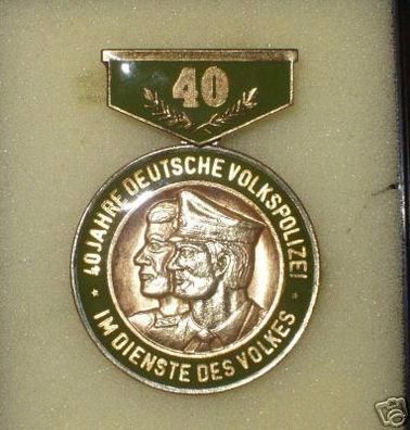 DDR Orden 40 Jahre deutsche Volkspolizei im Etui