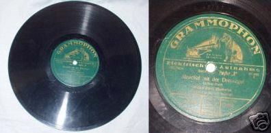 Schellack Platte Grammophon Nr. 21462 Arthur Preil (H)