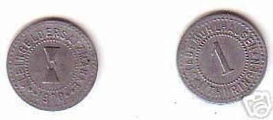 seltene Münze Notgeld 1 Pfennig Stadt Mühlhausen 1920