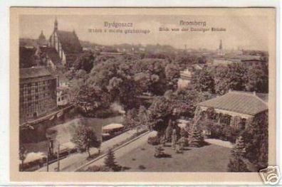 02798 Ak Bromberg von der Danziger Brücke um 1930