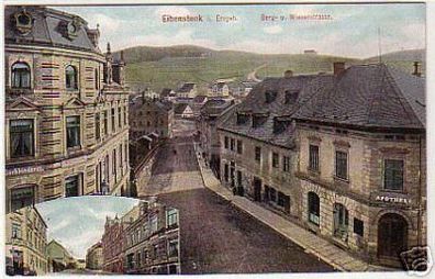 08501 Ak Eibenstock im Erzgebirge Apotheke um 1910