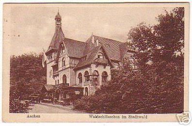 00480 Ak Aachen Waldschlößchen im Stadtwald um 1920
