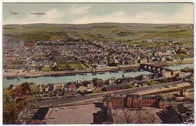 08162 Ak Trier Panorama um 1920