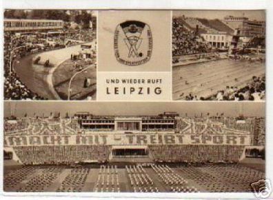 08298 Ak 5. deutsches Turn- und Sportfest Leipzig 1969