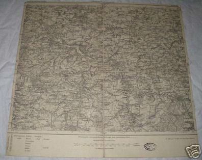 Karte des deutschen Reiches Blatt 416 Döbeln 1911