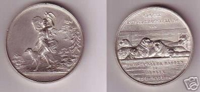 seltene Medaille Hundeausstellung Berlin 1890