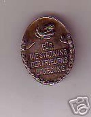 rares Abzeichen Silber Friedensrat der DDR um 1950