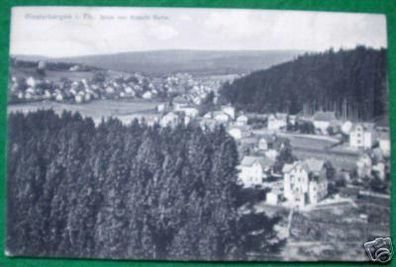 schöne Ak Finsterbergen i.Th. Knaufs Ruhe 1914