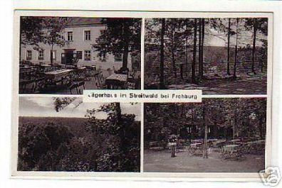 schöne Ak Jägerhaus im Streitwald bei Frohburg 1937