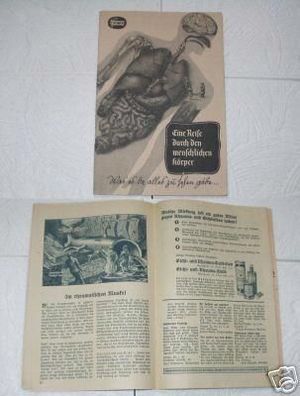 Werbebroschüre für Heumann Heilmittel um 1940
