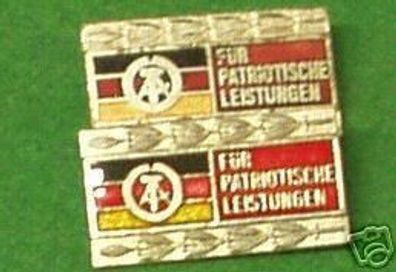 2 DDR Orden für patriotische Leistungen in Silber