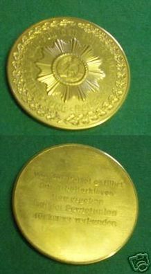 DDR Medaille Ministerium des Innern in Gold