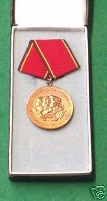 DDR Verdienstmedaille der NVA in Bronze im Etui