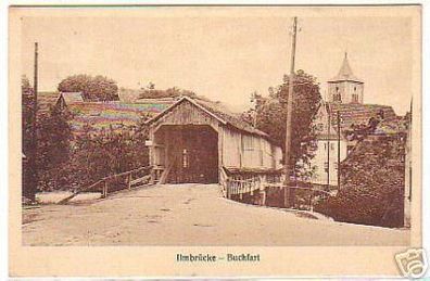 00273 Ak Ilmbrücke Buchfahrt um 1930