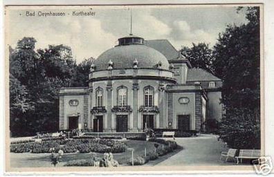01101 Ak Bad Oeynhausen Kurtheater 1933