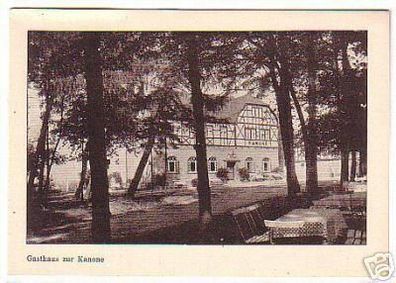 03448 Ak Gasthaus zur Kanone Bad Klosterlausnitz um1940