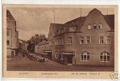 03926 Ak Wurzen Restaurant Schweizergarten 1918