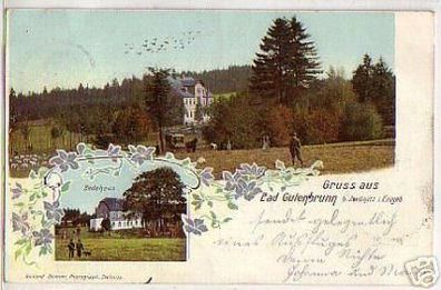04368 Ak Gruss aus Bad Gutenbrunn bei Zwönitz 1903