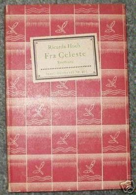 Insel-Bücherei Nr. 405 Erzählung "Fra Celeste" um 1930