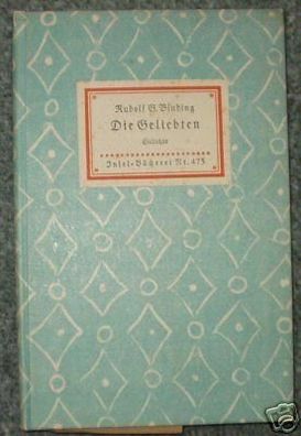 Insel-Bücherei Nr. 475 Gedichte "Die Geliebten" um 1940